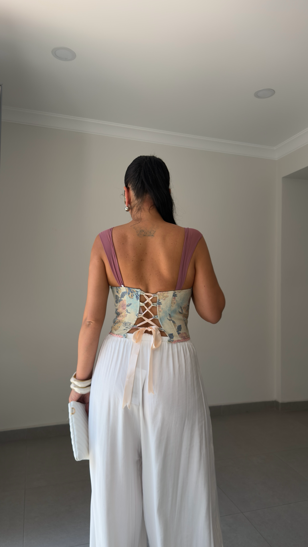 RENKLİ TÜL ASKI KORSE — görsel 3