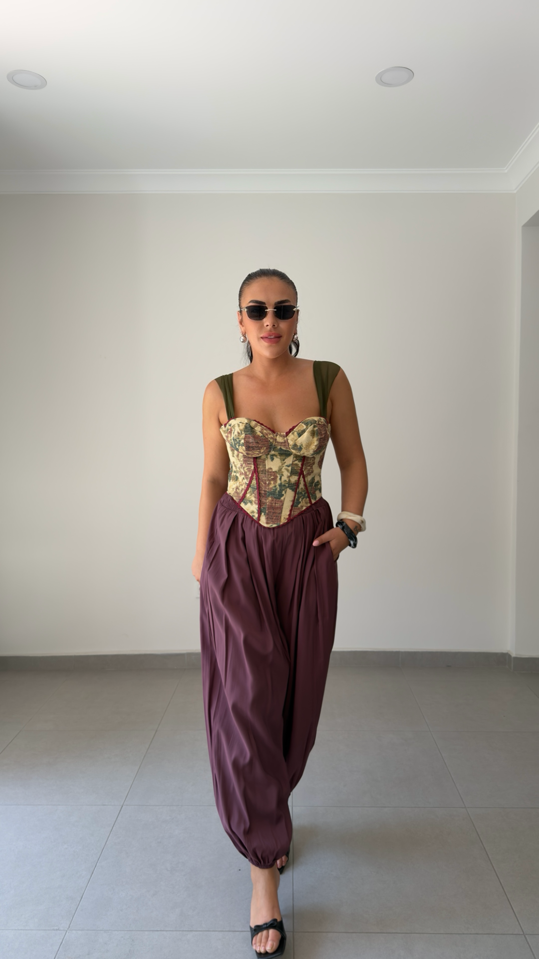RENKLİ TÜL ASKI KORSE — görsel 7