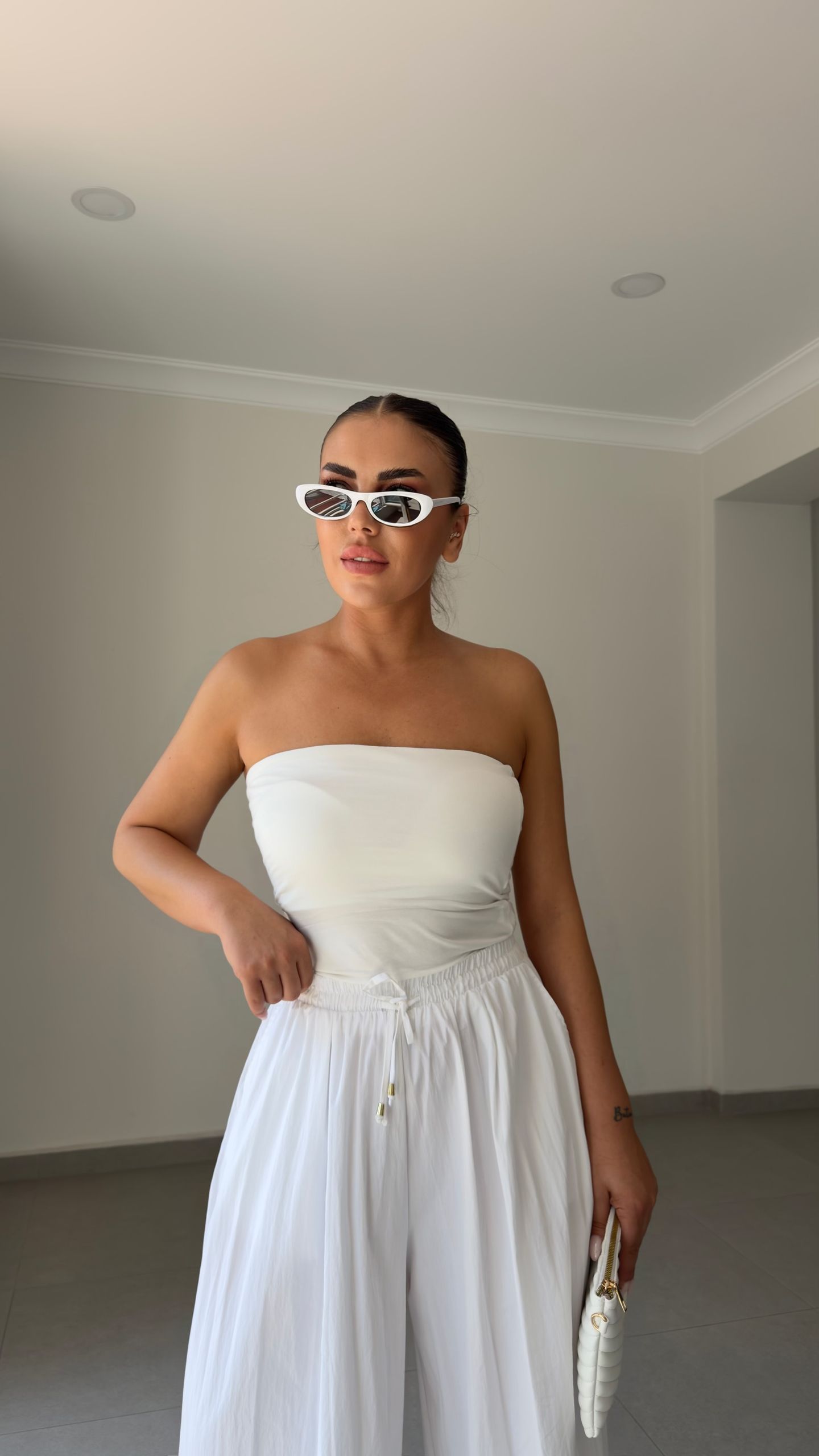 PAÇA PİLE DETAY BAGGY PANTOLON — görsel 7