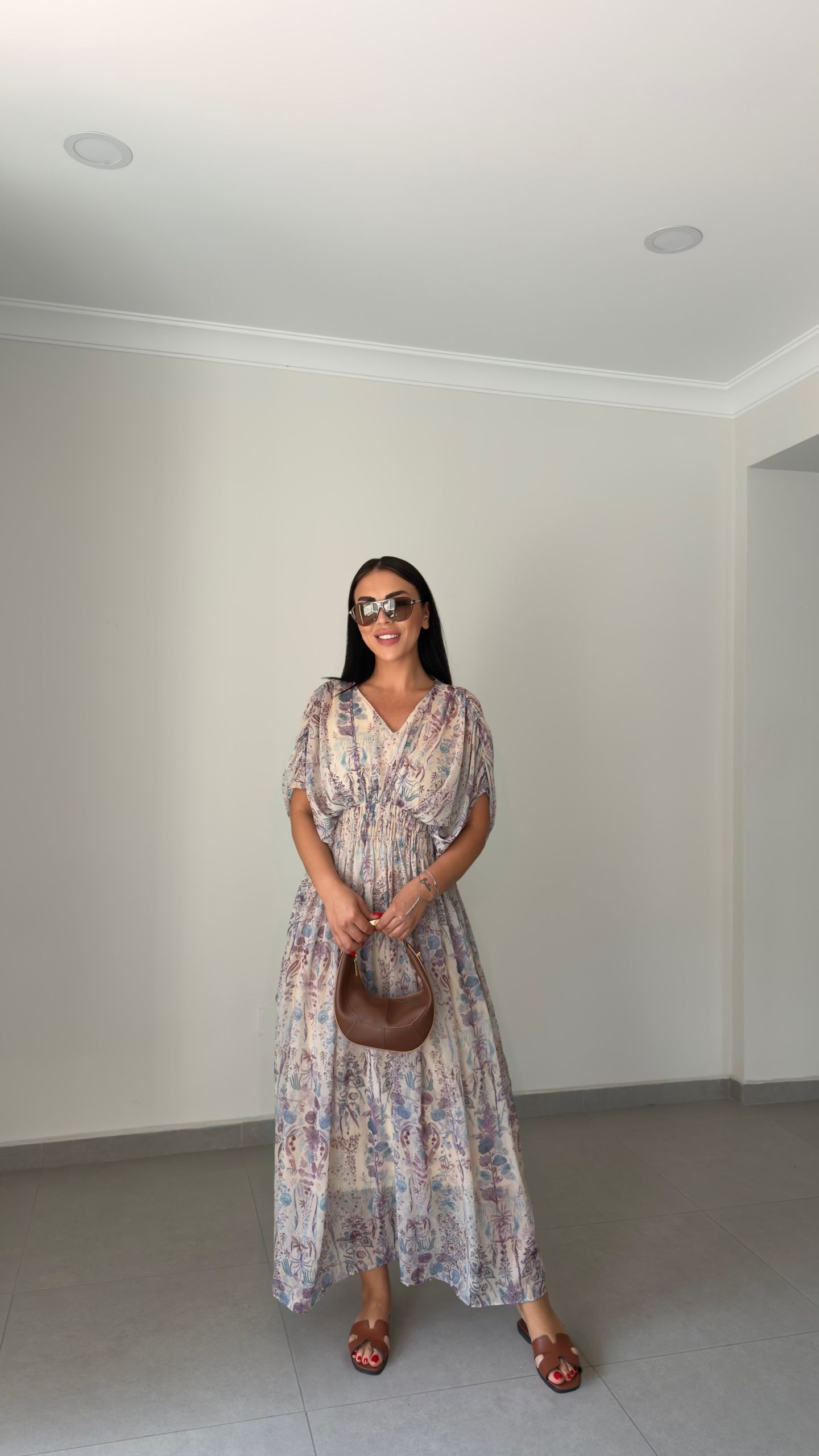 MODERN ETNİK DESEN ELBİSE — görsel 5